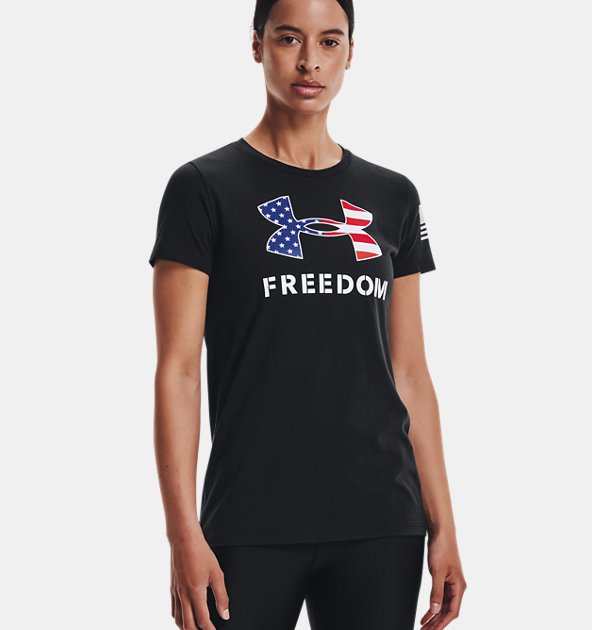 Under Armour Women's UA Freedom Logo T-Shirt
